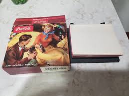 Vintage 2004 Coca Cola Desk Top Calendar Original Box 6.25 ...