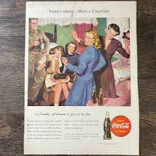 1946 WWII Easter's Comin' Have a Coca-Cola Coke Vintage Magazine Ad 10 – Everyday Ephemera