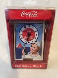 Vintage Coca Cola Matchbox Clock | eBay