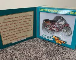 Vintage 1998 Mini Delivery Bike Coca Cola Limited Edition ...