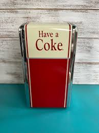 Coca Cola Napkin Dispenser With Napkins - Etsy