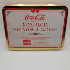 1994 Coca Cola Nostalgia Playing Cards Limited Edition ...