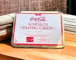 Coca Cola Nostalgia Santa Claus Playing Cards in Collectible ...