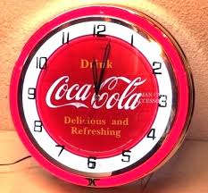 18" Drink Coca-Cola Delicious and Refreshing Coke Sign ...