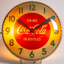 Coca Cola Bubble Clock sold at auction on 10th September ...