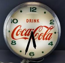 Sold at Auction: Vintage Coca-Cola Light Up Wall Clock