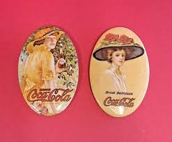 Vintage 1973 Coca-Cola Promo Purse Mirrors | Mercari