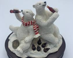 1 Coca-cola the Snack Factory Inc. Polar Bear Piggy Bank. 1 ...