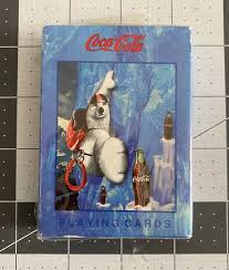 1998 Bicycle Coca Cola Playing Cards #384 Polar Bear Climber ...