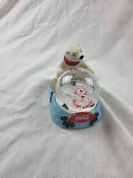 Coca-Cola 2003 Polar Bear Snow Globe Hardee's Collectible ...