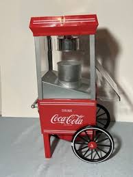 COCA COLA COUNTER TOP CART HOT AIR POPCORN MAKER BY ...