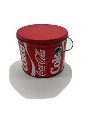 Vintage Coca~Cola metal tin with handle | eBay