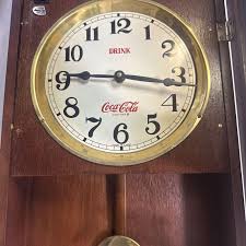 Vintage Coca Cola Hanging Wall Clock - Etsy