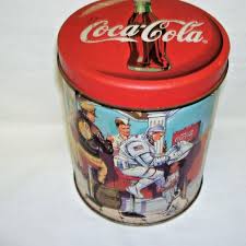 Antique Coca-Cola Tin Box Diner Space Baseball Airlines | eBay