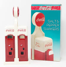 Buy Vending Machine Soda/Cola Aluminum Salt & Pepper Shakers with Stand (3 Piece Set) Online at Low Prices in India - Amazon.in