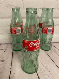 Vintage Six (6) Pack Coca-cola Christmas Glass Bottles 1999 ...