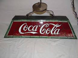 Coca Cola Pool Table Light