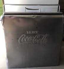 Vintage Acton Mfg. COCA COLA COKE Ice Cooler/Chest w/ Bottle ...