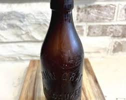 Vintage John Graf Milwaukee Amber Beer Bottle: Pre ...