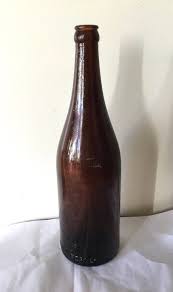 Old Vintage King Brown Long Neck Antique Amber Glass Beer ...