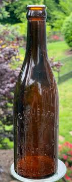 1909 G. Krueger Bw'g Co. Beer 12oz Embossed Bottle Newark ...