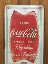 Coca Cola Metal Vintage Style Bottle Wall Decor Gas Oil ...