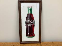 Lot - Coca-Cola metal sign in wooden frame. Marked made in ...