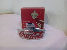 Vintage Bottle Opener, Cast-Iron Nickel-Plated, Drink Coca-Cola Bottle Opener Starr X Brand, New or Used