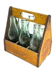 Vintage 1940's Coca Cola 6 Pack Wooden Bottle Carrier (no ...