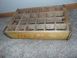 Vintage 1962 Yellow Coca Cola Classic Soda Pop 24 Bottle ...