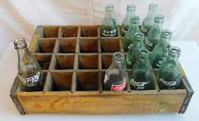 Lot - Coca - Cola Bottles & Crate