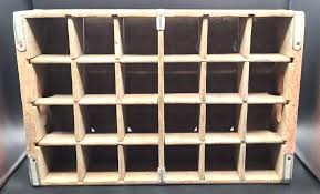 Vintage Red Royal Crown Cola Wooden Soda Bottle Crate Wood ...