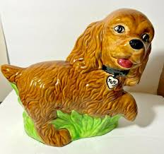 Ceramic Dog Puppy Piggy Bank | eBay