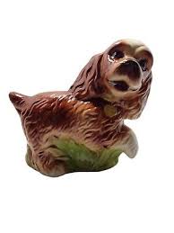 Vintage Ceramic Cocker Spanial 9 In Tall | eBay
