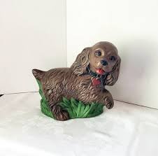 Adorable Vintage Ceramic Dog Statue - Etsy
