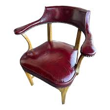 Vintage Leather Club Chair or Desk Chair by Century ...