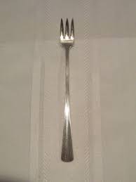 Vintage Wm Rogers Hotel Plate Seafood Cocktail Fork - Oneida ...