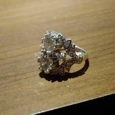 Art Deco Vintage 3.40ct Round Cut Diamonds Women's Real Estate Engagement Ring/ 14K White Gold or Silver Two Stone Moissanites Antique Ring - Etsy