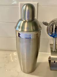 OGGI Jumbo Stainless Steel Martini Cocktail Shaker & Bar ...