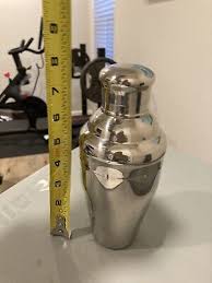 Stainless Steel 3-Piece Cocktail Shaker Set Alcohol Drink ...