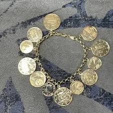 Milor | Jewelry | 4k Milor Euro Coin Bracelet | Poshmark