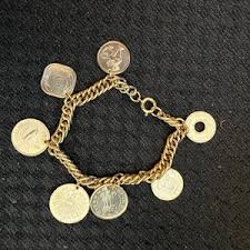 International Coin Bracelet - Etsy