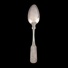 A Rare North Carolina Shell Back Teaspoon, Mark of William T. Pratt (Lot 4143 - )
