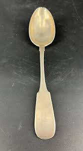 Antique Russian 84 Silver Serving Spoon Signed | eBay Australia