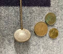 Silver Handmade Rose Quartz and Silver Brazil Coin Spoon - Etsy