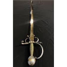 Medieval Spanish style replica sword - Silver and Gold ...