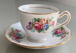 Vintage Colclough Bone China Tea Cup and Saucer ...