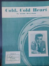 Vintage BEAUTIFUL Graphics 50's Cold, Cold Heart by Hank ...