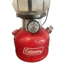 Coleman | Accents | Vtg Coleman Red 973 Lantern Model 20a 550 Globe Camp Lamp Burner Immaculate | Poshmark