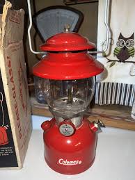 Coleman Single Mantle Lantern Model 200A Red Made in 1964 ...